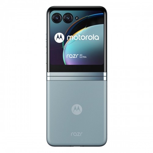 Motorola Razr 40 Ultra 256GB Glacier Blue 17,5cm (6,9") OLED Display, Android 13, Dual-Kamera, Faltbar image 2