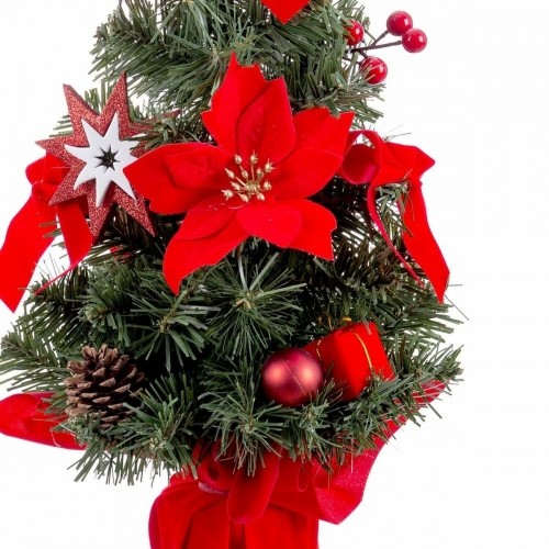 Bigbuy Christmas Новогоднее украшение Красный Зеленый Пластик Ткань Новогодняя ёлка 60 cm image 2