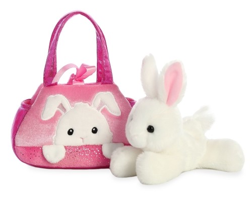 AURORA Fancy Pals плюшевая игрушка, кролик в сумке, 20 см image 2