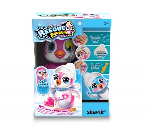 SILVERLIT Интерактивная игрушка птица Rescue penguin image 2