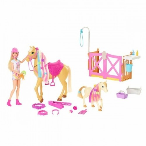 Toy set Barbie Toilettage des Chevaux Plastic image 2