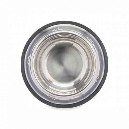 Mascow Кормушка для собак Серебристый Серый Резина Металл 22 x 6 x 22 cm (12 штук) image 2
