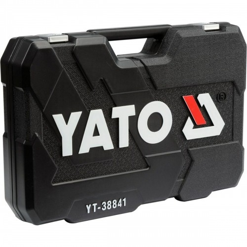 Tool Case Yato YT-38841 Steel 216 Pieces 1/4" 3/8" 1/2" image 2