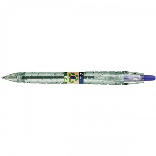 Ручка Pilot Ecoball Переработанный пластик Синий 1 mm (10 штук) image 2