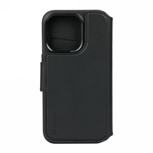 Apple Decoded Detachable Wallet â MagSafe compatible protective leather case for iPhone 15 Plus (black) image 2