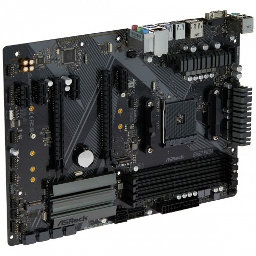 Mātesplate ASRock B450 Pro4 R2.0 AMD B450 AMD AMD AM4 image 2