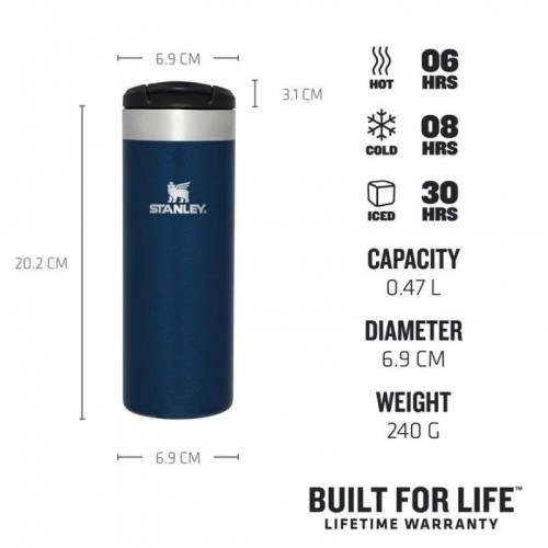 Stanley Termokrūze The AeroLight Transit Mug 0.47 L zila image 2