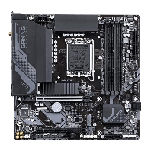 Mainboard|GIGABYTE|Intel B760 Express|LGA1700|Micro-ATX|Memory DDR5|Memory slots 4|1xPCI-Express 4.0 16x|1xM.2|1xHDMI|1xDisplayPort|5xUSB 2.0|3xUSB 3.2|1xRJ45|3xAudio port|B760MGAMINGXAX1.2 image 2