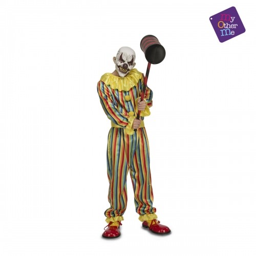 Costume for Adults My Other Me Evil Male Clown (3 Pieces) image 2