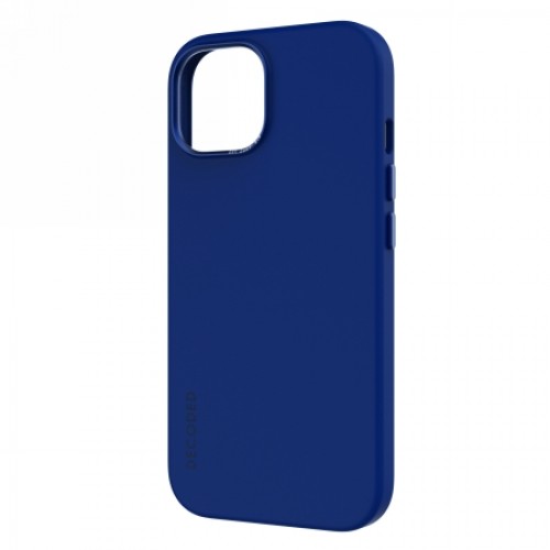 Apple Decoded - silicone protective case for iPhone 15 compatible with MagSafe (galactic blue) image 2