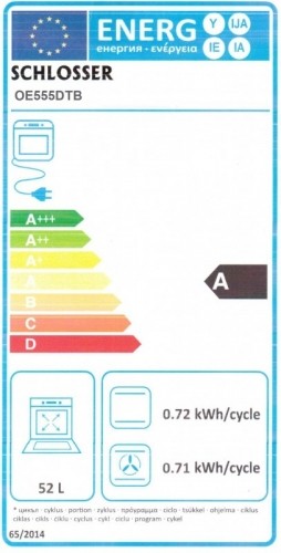Schlosser Built in oven OE555DTB image 2