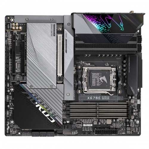 Mātesplate Gigabyte X670E AORUS MASTER Intel Wi-Fi 6 AMD AMD X670 AMD AM5 image 2