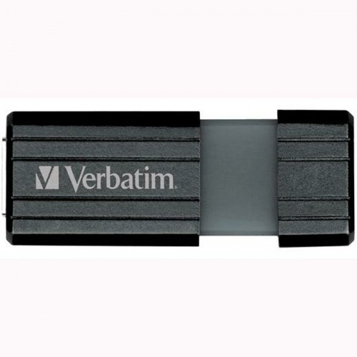 USВ-флешь память Verbatim PinStripe Чёрный 64 Гб image 2