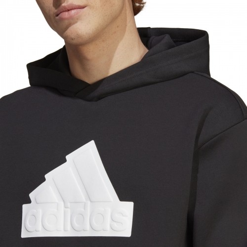 Толстовка с капюшоном мужская Adidas FI BOS HD IC3745 Чёрный image 2