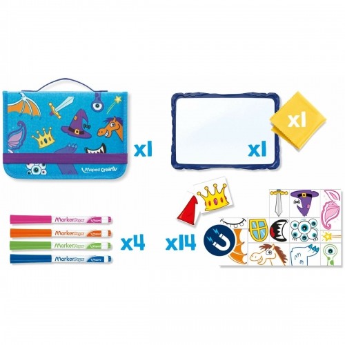 Drawing Set Maped Travel Board 20 Pieces image 2