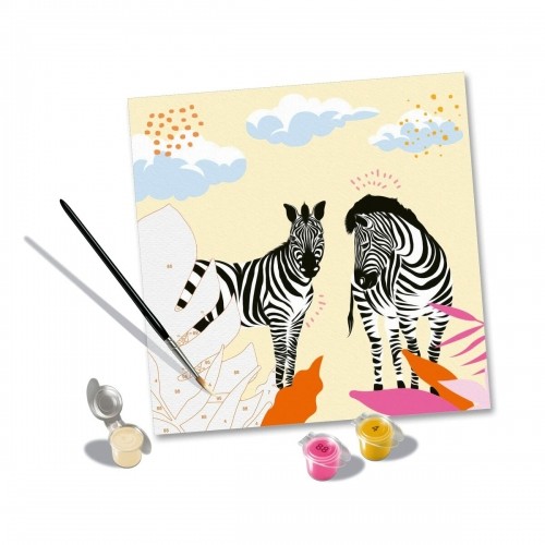 Набор «Раскраска по номерам» Ravensburger Zebra image 2