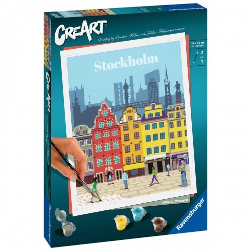 Paint by Numbers Set Ravensburger Stockholm image 2