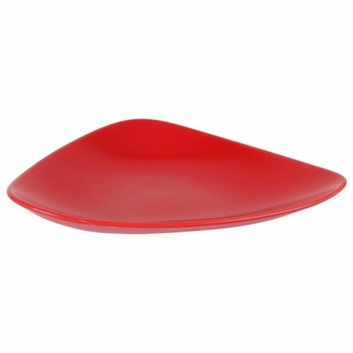 Bigbuy Home Десертная тарелка Красный Керамика 24 x 18 x 3 cm (6 штук) image 2