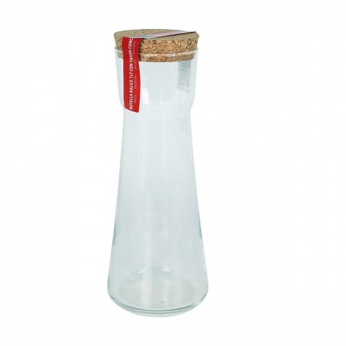 Стеклянная бутылка Royal Leerdam Balice Kорка 1L (6 штук) image 2