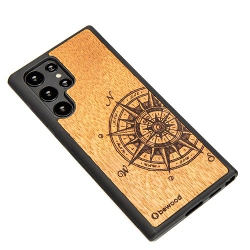 Wooden case for Samsung Galaxy S22 Ultra Bewood Traveler Merbau image 2