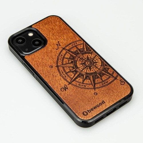 Apple Wooden case for iPhone 13 Mini Bewood Traveler Merbau image 2