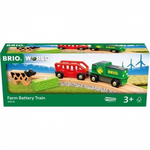 Поезд Brio Farm battery train image 2