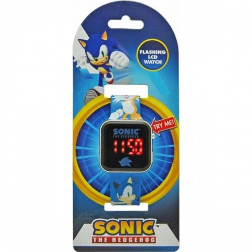 Digitāls pulkstenis Sonic Bērnu LED Ekrāns Zils Ø 3,5 cm image 2