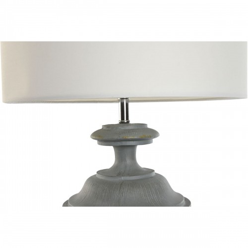 Desk lamp Home ESPRIT White Grey Resin 35,5 x 35,5 x 79 cm image 2