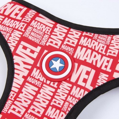 Dog Harness Marvel Reversible Red XS image 2