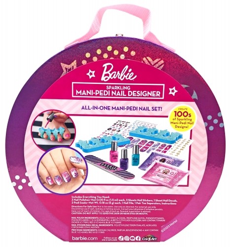 BARBIE Manikīra komplekts Sparkling Mani-Pedi image 2