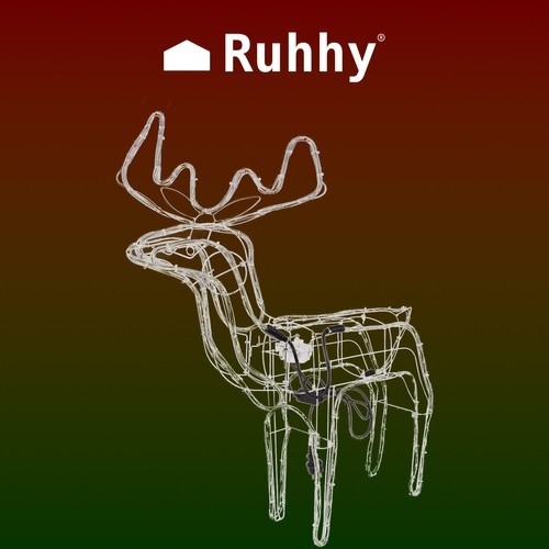 LED reindeer - warm white Ruhhy 22509 (17015-0) image 2