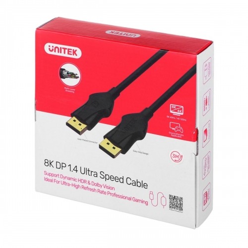 DisplayPort Cable Unitek C1624BK Black 3 m image 2