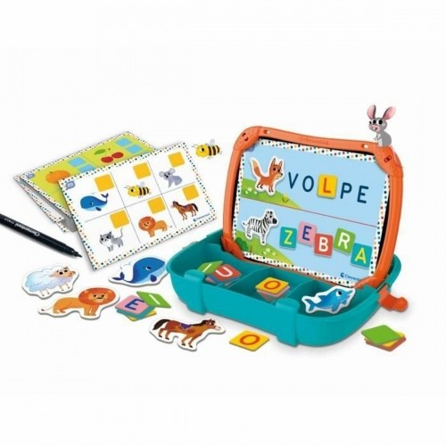 Настольная игра Clementoni Magnetic Letters & Animals Case (FR) image 2