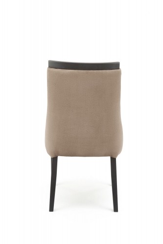 Halmar ROYAL chair, black / beige Monolith 09 image 2