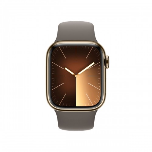 Умные часы Apple Watch Series 9 GPS + Cellular S/M 41 mm Коричневый Позолоченный image 2