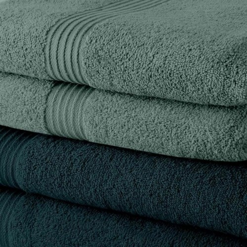 Towels Set TODAY 5 peacock + 5 cecidon 50 x 90 cm (10 Units) image 2