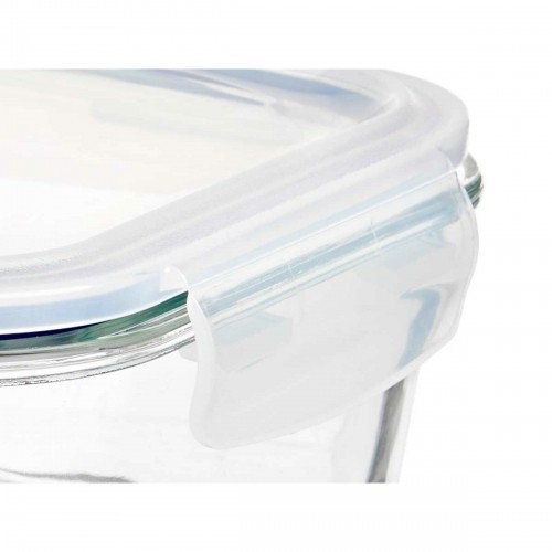 Vivalto Pusdienu kastīte Caurspīdīgs Silikona Borosilikāta glāze 1 L 22 x 7 x 16,5 cm (12 gb.) image 2