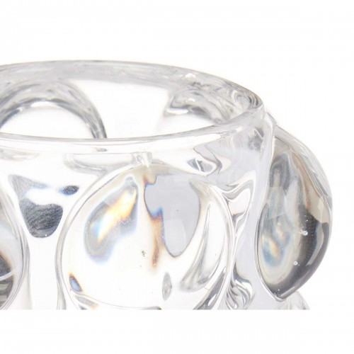 Gift Decor Svečturis Mikropērles Caurspīdīgs Stikls 8,4 x 12,5 x 8,4 cm (12 gb.) image 2