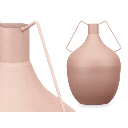 Vase Caraffe Sand Steel 24 x 40 x 24 cm (4 Units) image 2