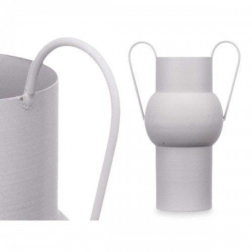 Vase Grey Steel 22 x 32 x 14 cm (6 Units) image 2