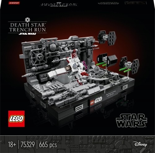 LEGO Star Wars 75329 Death Star Trench Run Diorama konstruktors image 2