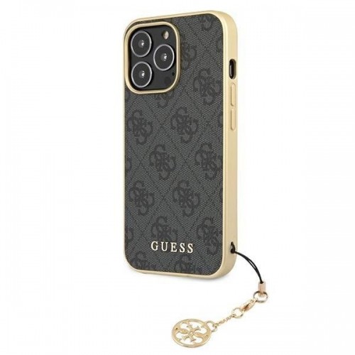 Guess GUHCP13XGF4GGR iPhone 13 Pro Max 6.7&quot; grey|grey hardcase 4G Charms Collection image 2