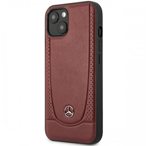 Mercedes MEHCP15SARMRE iPhone 15 6.1" czerwony|red hardcase Leather Urban Bengale image 2