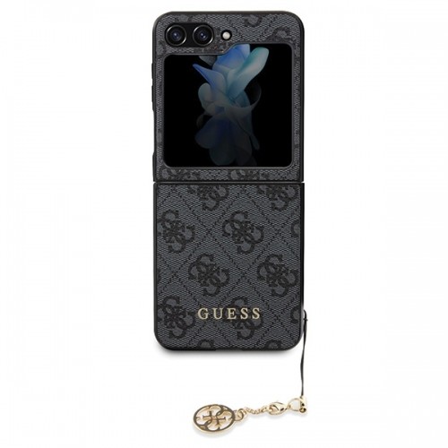 Guess GUHCZF5GF4GGR F731 Z Flip5 szary|grey hardcase 4G Charms Collection image 2