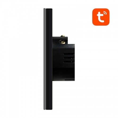 Smart Light Switch ZigBee Avatto LZTS02-EU-B1 1 Way No Neutral TUYA (black) image 2