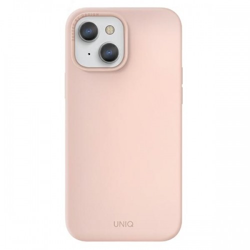 UNIQ etui Lino Hue iPhone 13 6,1" różowy|blush pink MagSafe image 2