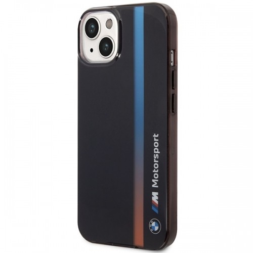 Etui BMW BMHCP14S22HVGV iPhone 14 6.1" czarny|black IML Tricolor Stripe image 2