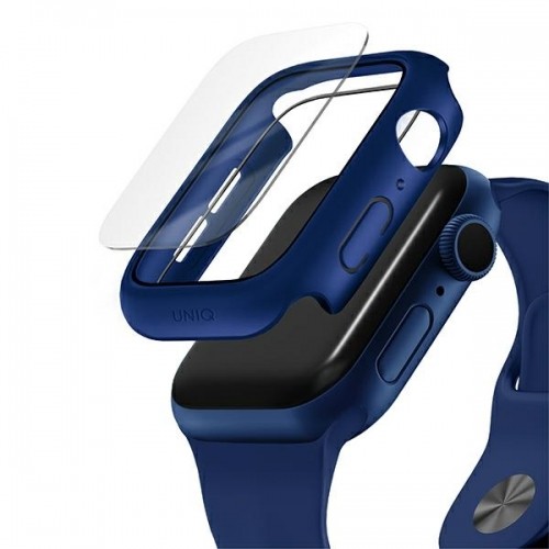 UNIQ etui Nautic Apple Watch Series 4|5|6|SE 40mm niebieski|blue image 2