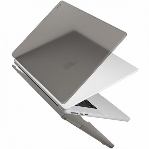 UNIQ etui Claro MacBook Air 13 (2022) szary|smoke grey image 2