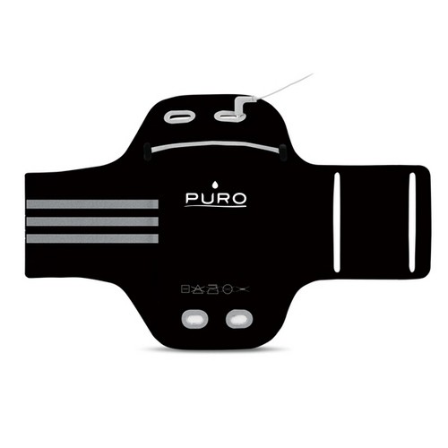Puro Armband Uniwersalny 5" czarny UNIBANDBLK image 2